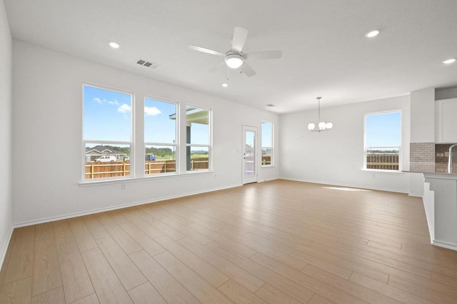 Spacious, unfurnished interior of a new home in Watermill-Classic Collection, Uhland (Image 21).