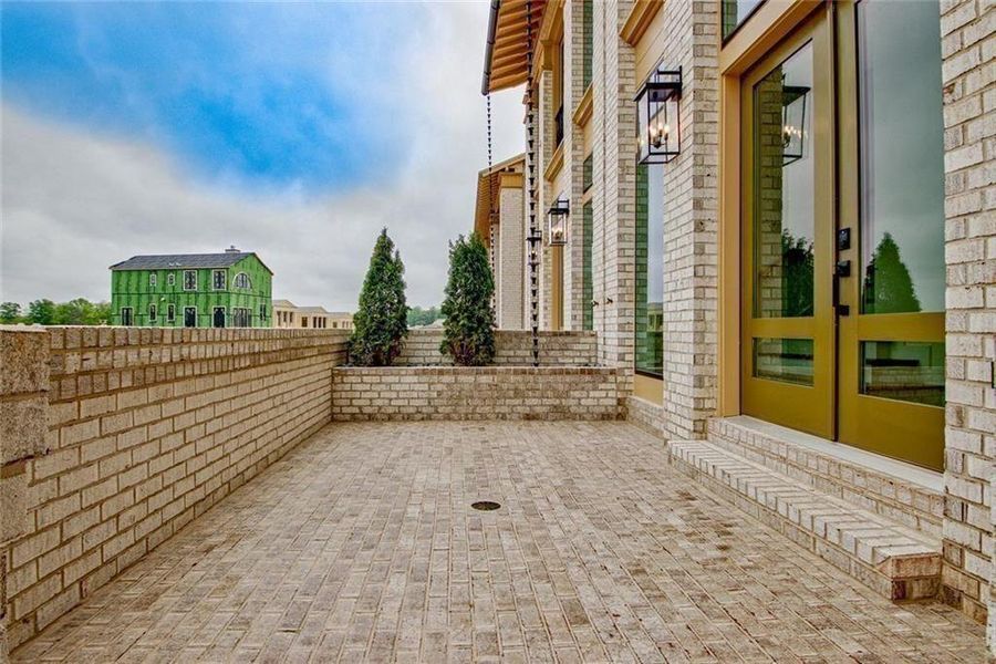 Exterior details and patio area of a home in , Fayetteville (Image 4). Exterior details and patio area of a home in , Fayetteville (Image 4).