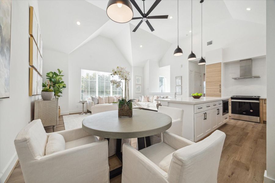 Furnished interior view inside a new home in , Houston (Image 15).