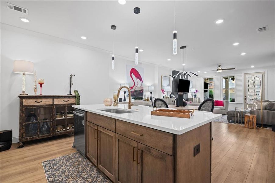 Furnished interior view inside a new home in , Peachtree Corners (Image 15).