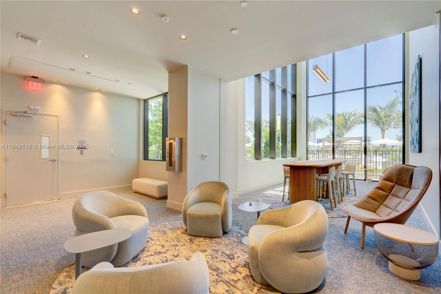 Furnished interior view inside a new home in , Miami Beach (Image 14).
