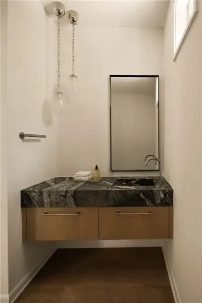 Furnished interior view inside a new home in , Atlanta (Image 64).