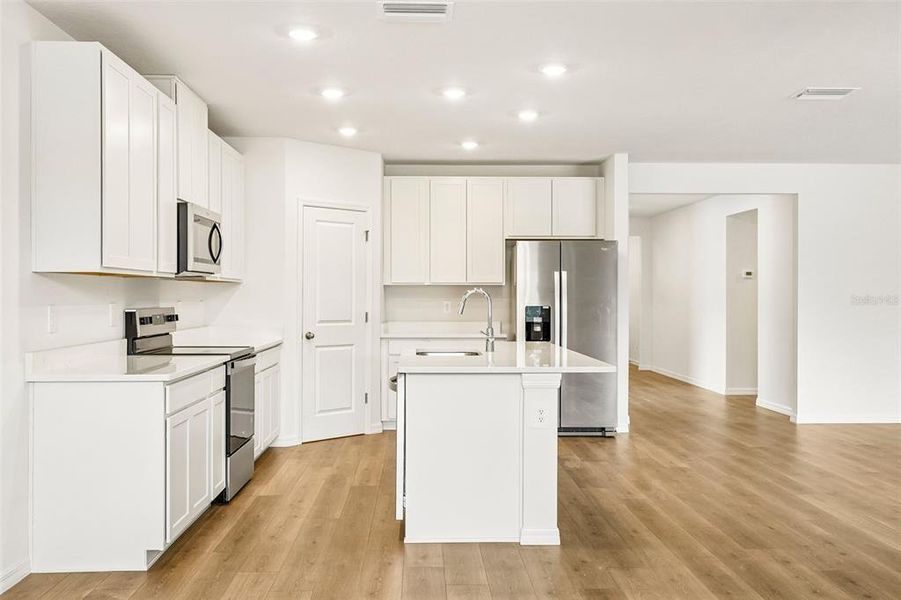 Furnished interior view inside a new home in Pine Ridge Meadows, Hudson (Image 14).