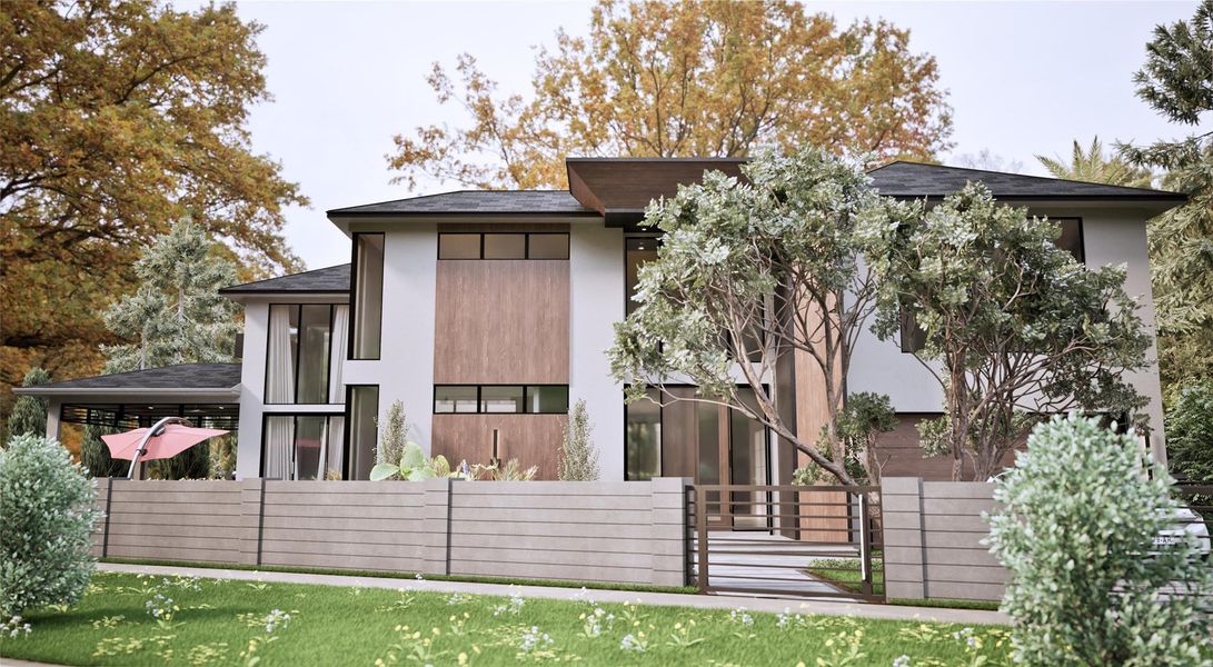 Front exterior of a new home in , Fort Lauderdale, FL, highlighting curb appeal (Image 2). Front exterior of a new home in , Fort Lauderdale, FL, highlighting curb appeal (Image 2).