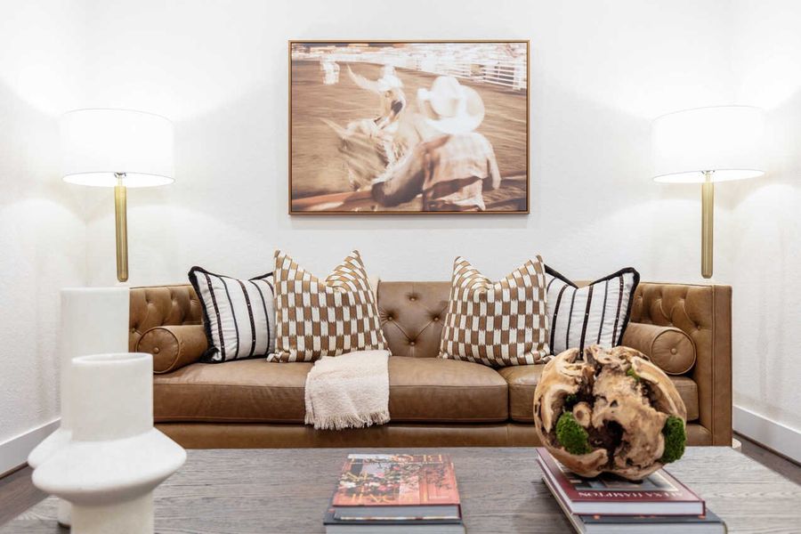 Representative Entertainment Room - some options shown