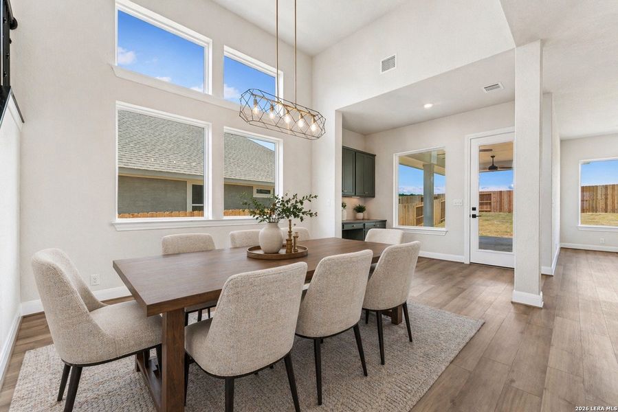 Furnished interior view inside a new home in Meyer Ranch – Legacy Series, New Braunfels (Image 19).
