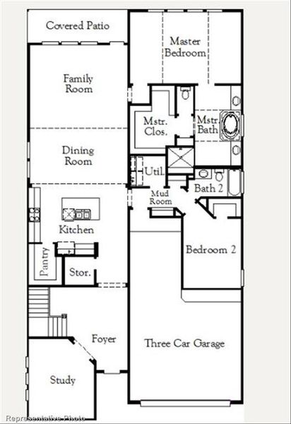 Leonard First Floor Plan