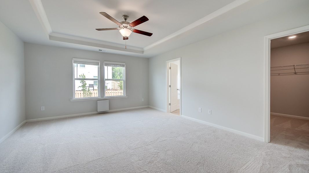 Furnished interior view inside a new home in Bowers Farm Townhomes, McDonough (Image 17).