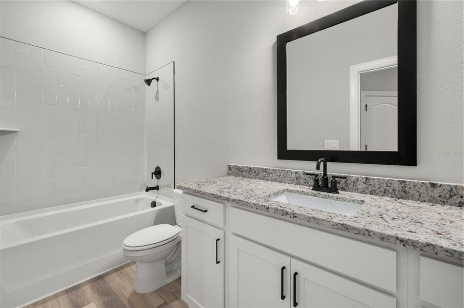 Furnished interior view inside a new home in , Kissimmee (Image 1).