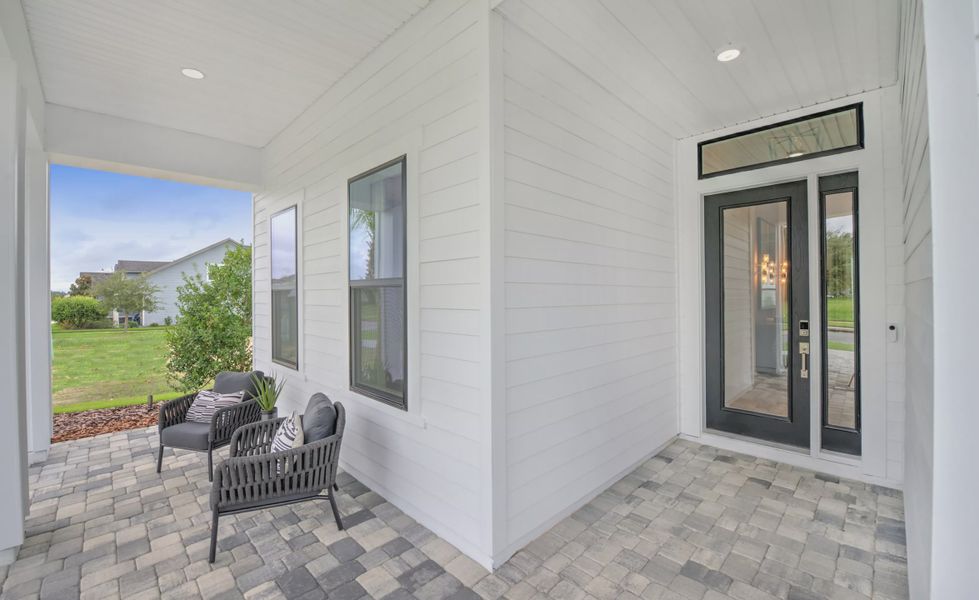Exterior details and patio area of a home in Oakmont, Gainesville (Image 19). Exterior details and patio area of a home in Oakmont, Gainesville (Image 19).