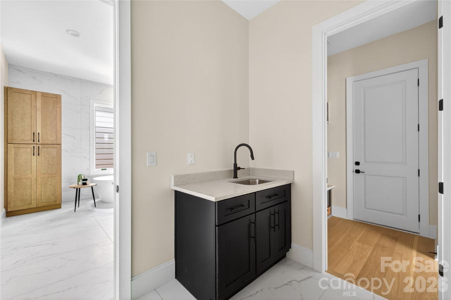 Furnished interior view inside a new home in , Charlotte (Image 35).