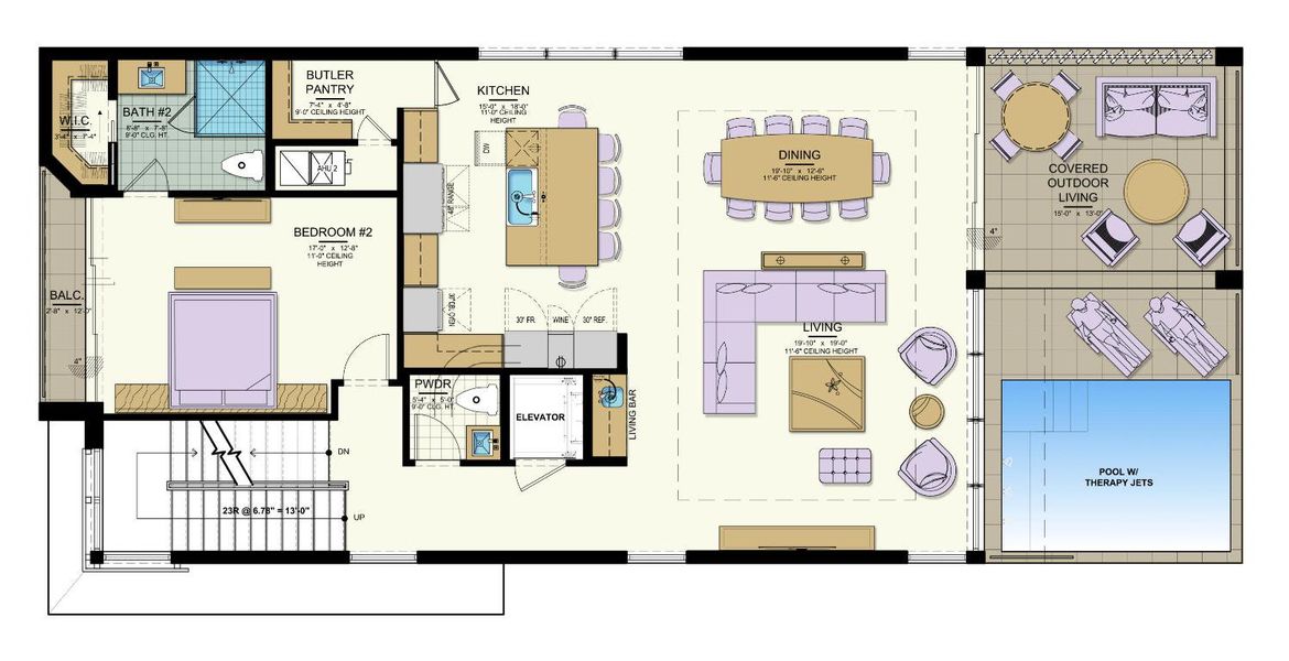 Diamond Shores - PLANS - Main Level Floo