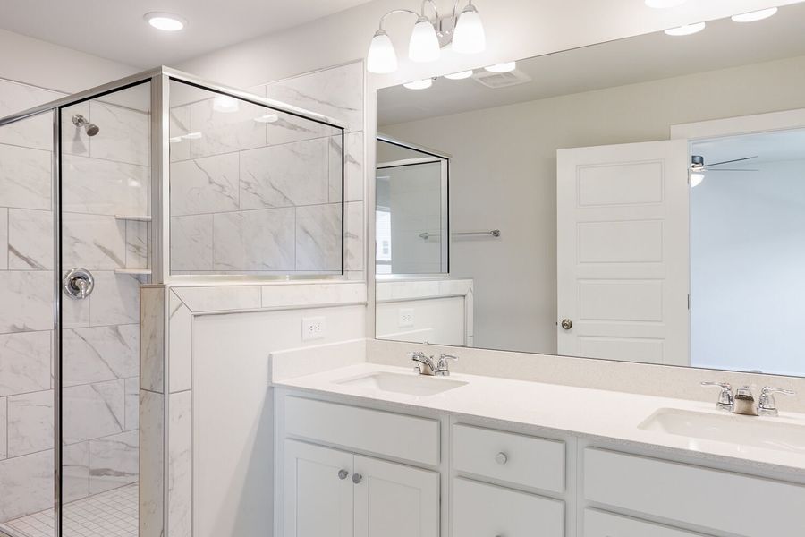 Furnished interior view inside a new home in Vaughan Farms, Angier (Image 7). Furnished interior view inside a new home in Vaughan Farms, Angier (Image 7).