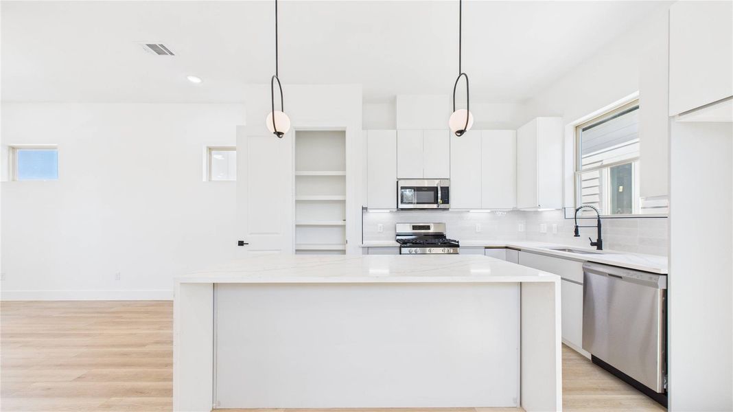 Furnished interior view inside a new home in , Houston (Image 5).