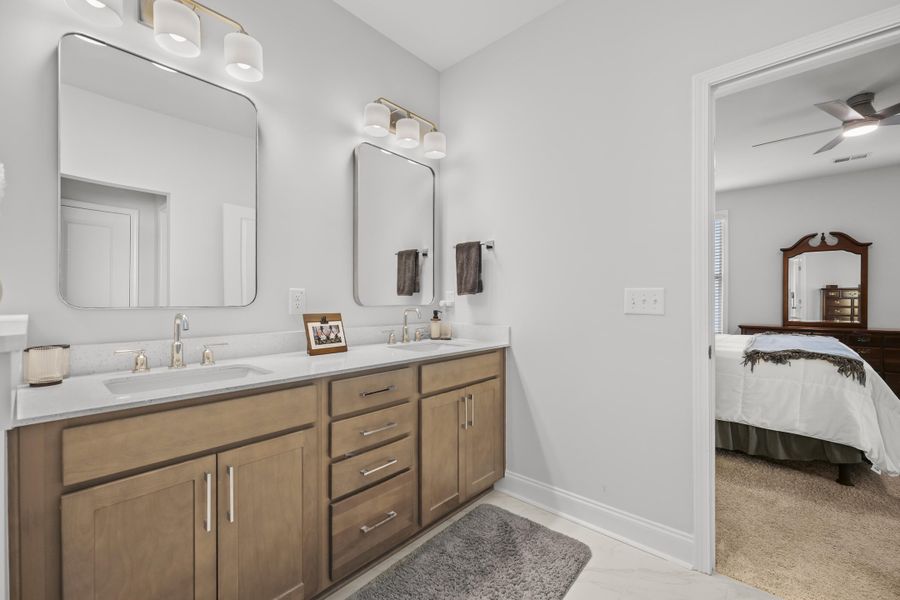 Furnished interior view inside a new home in High Point at Foxbank, Moncks Corner (Image 12).