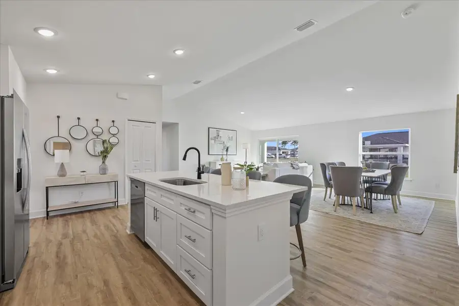 Representative furnished interior of a home built from the The Sunset Harbor by Sunlife Homes LLC in Cape Coral, Cape Coral (Image 6).