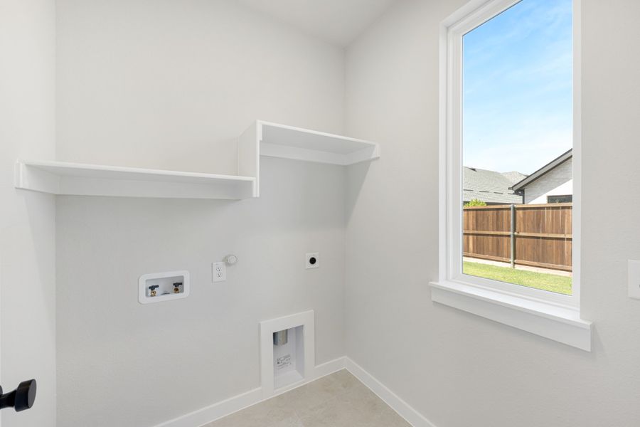 Spacious, unfurnished interior of a new home in Willow Grove Single-Family Homes, Melissa (Image 37).