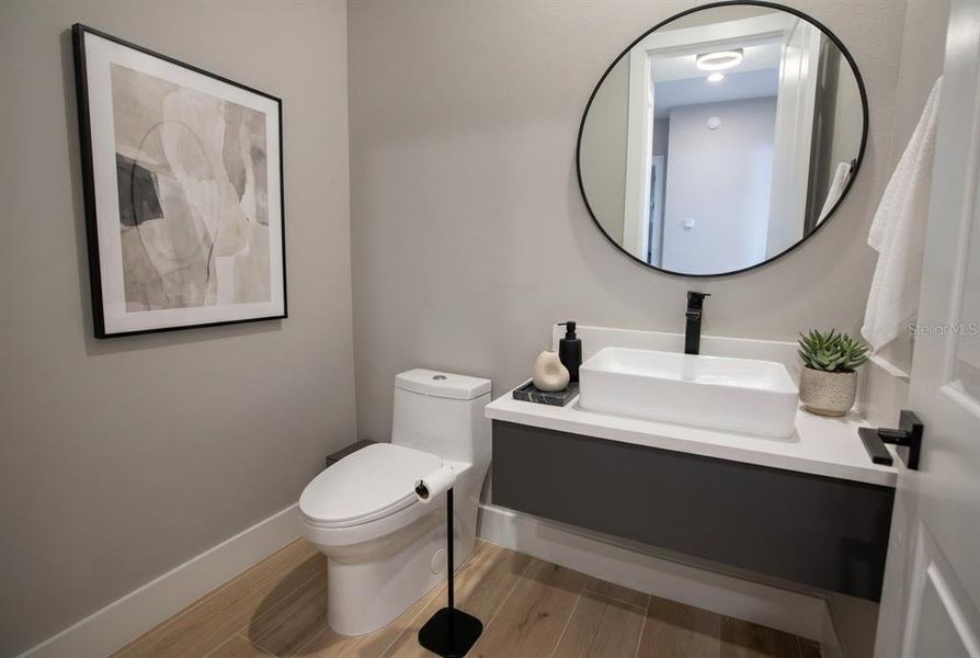 Furnished interior view inside a new home in Bella Collina, Montverde (Image 25).