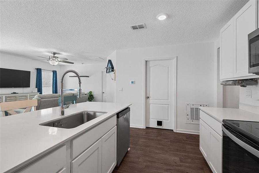 Furnished interior view inside a new home in Sawmill Branch, Palm Coast (Image 16).