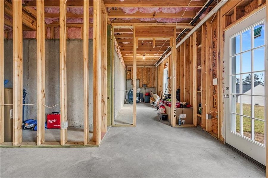 In-progress construction of a new home in , Atlanta, GA (Image 35).