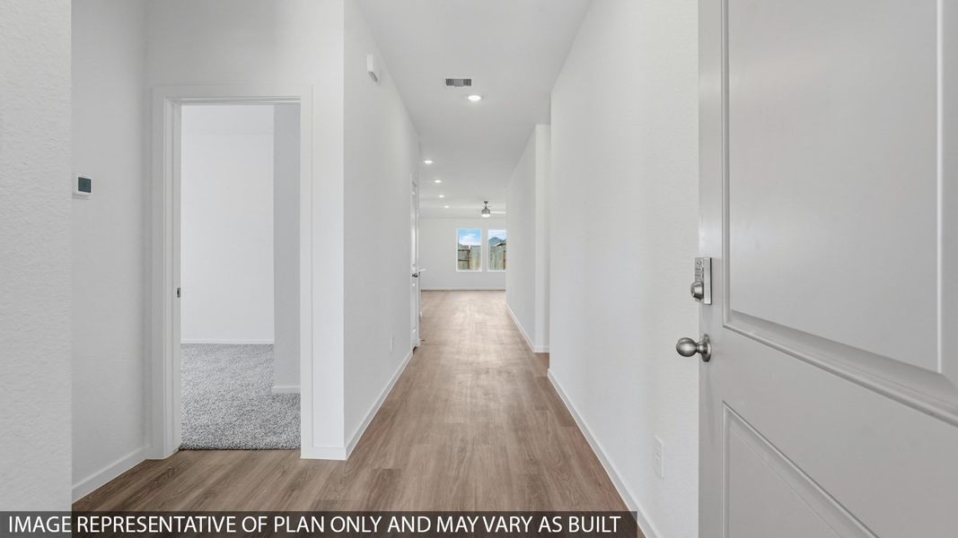 Representative unfurnished interior of a home built from the Glendale by D.R. Horton in Cypress Green, Hockley (Image 13).