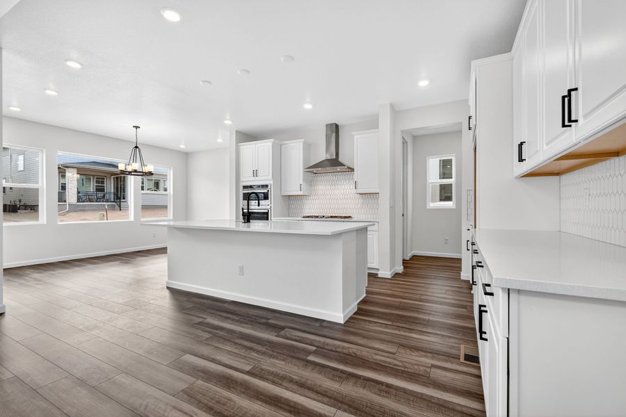 Furnished interior view inside a new home in Sterling Ranch Ascent Village, Littleton (Image 3).