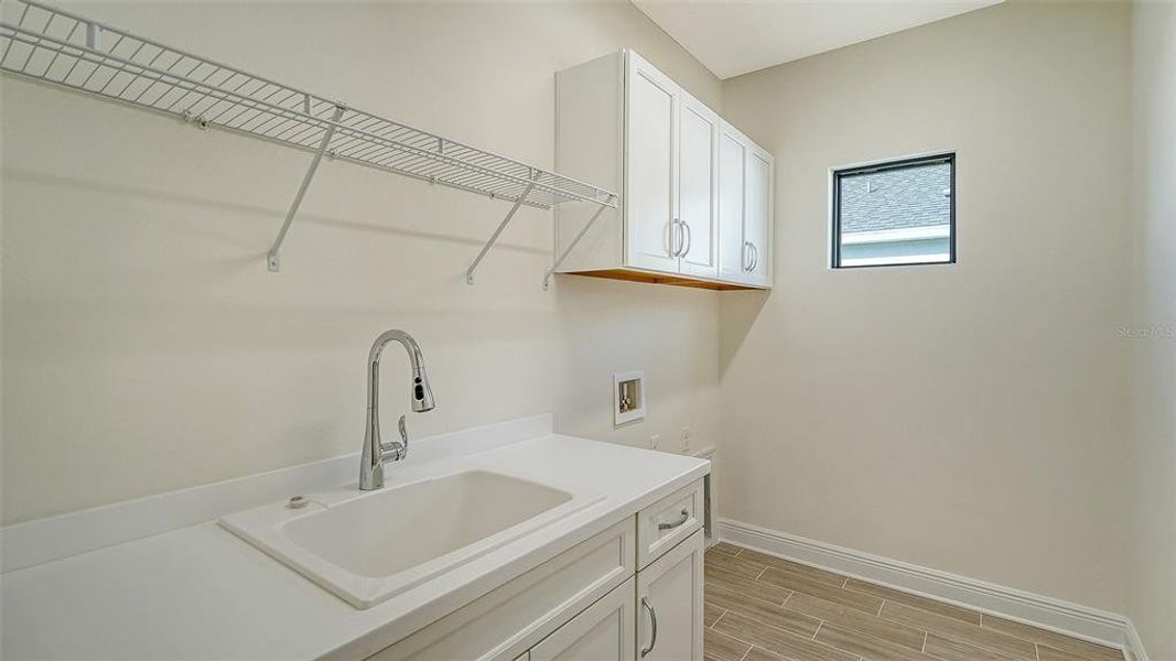 Close-up of interior finishes inside a home in Canoe Creek, Parrish (Image 10).
