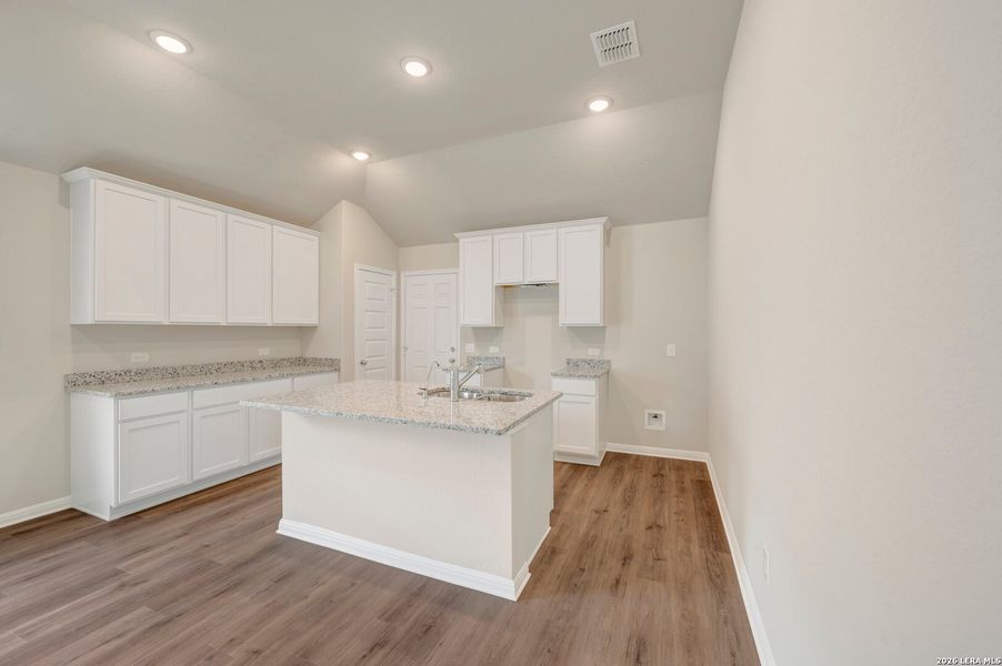 Furnished interior view inside a new home in Mesquite Ridge, San Antonio (Image 4).