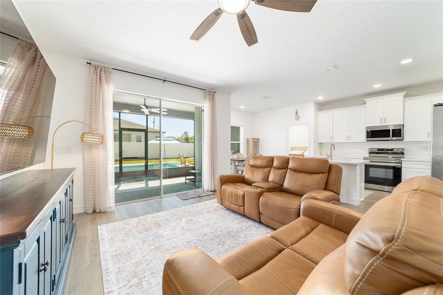 Furnished interior view inside a new home in , Ocala (Image 12). Furnished interior view inside a new home in , Ocala (Image 12).