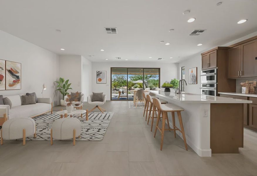 Virtually Staged Verde River Valletta HS 982 Kitchen Great Room - 3 of 18 Virtually Staged Verde River Valletta HS 982 Kitchen Great Room - 3 of 18