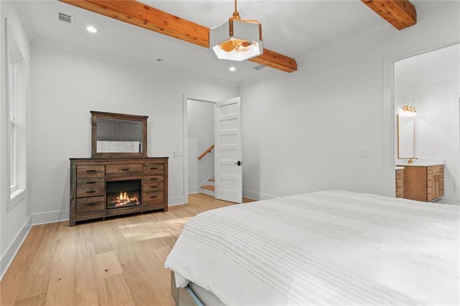 Furnished interior view inside a new home in , Ball Ground (Image 8).