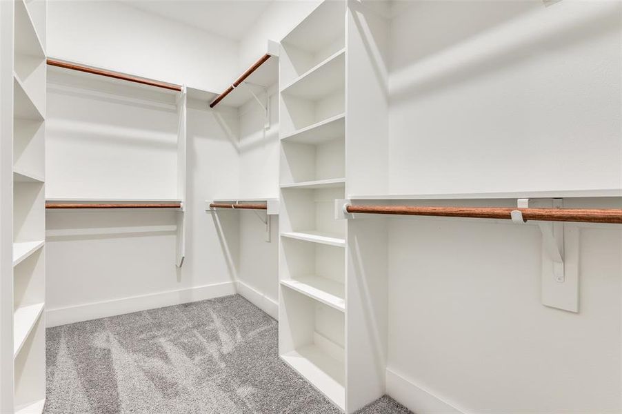 Walk in custom closet Walk in custom closet