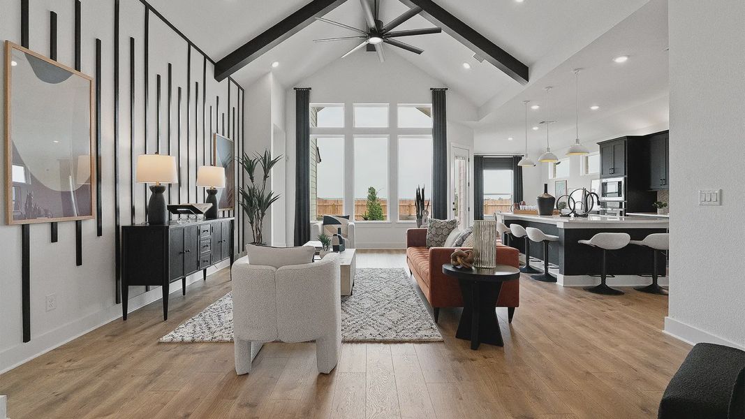 Furnished interior view inside a new home in Nolina, Georgetown (Image 12).