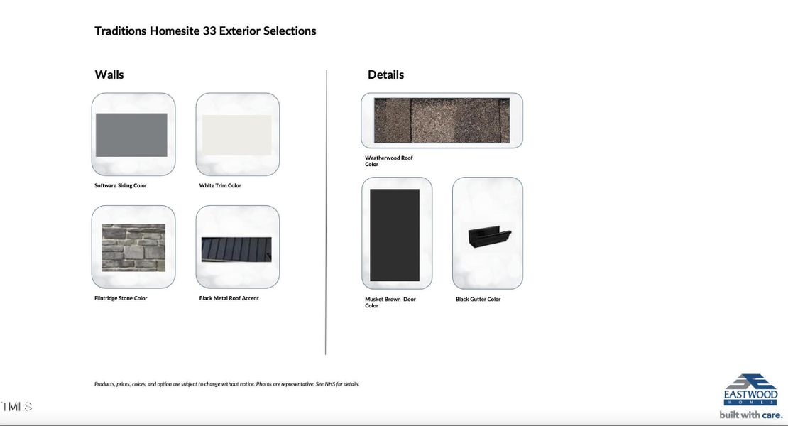 Traditions Lot 33 Storyboard