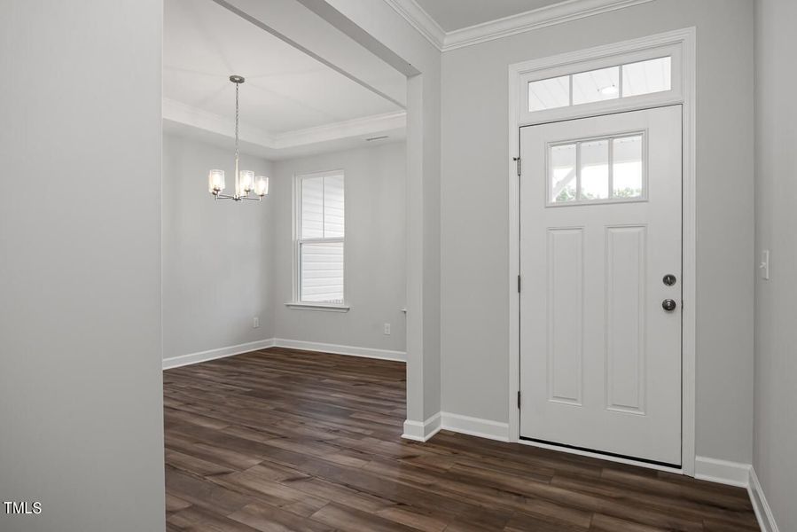 Spacious, unfurnished interior of a new home in Tobacco Road, Angier (Image 67).