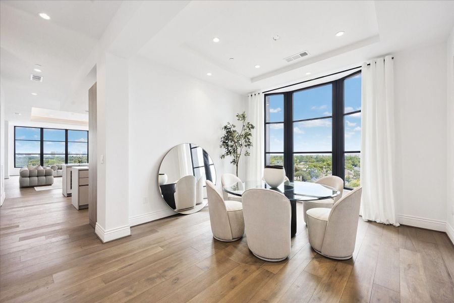 Furnished interior view inside a new home in London House, Houston (Image 15). Furnished interior view inside a new home in London House, Houston (Image 15).