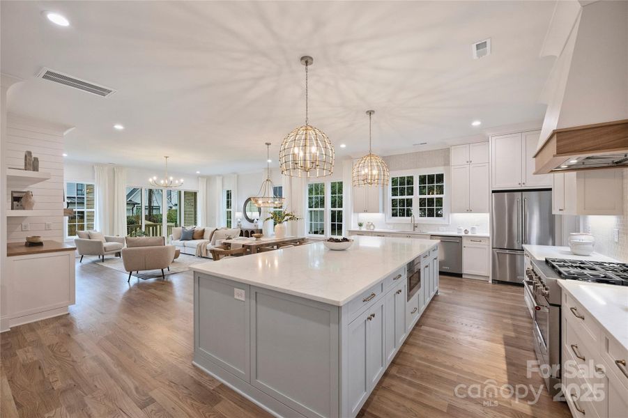 Furnished interior view inside a new home in , Charlotte (Image 7). Furnished interior view inside a new home in , Charlotte (Image 7).