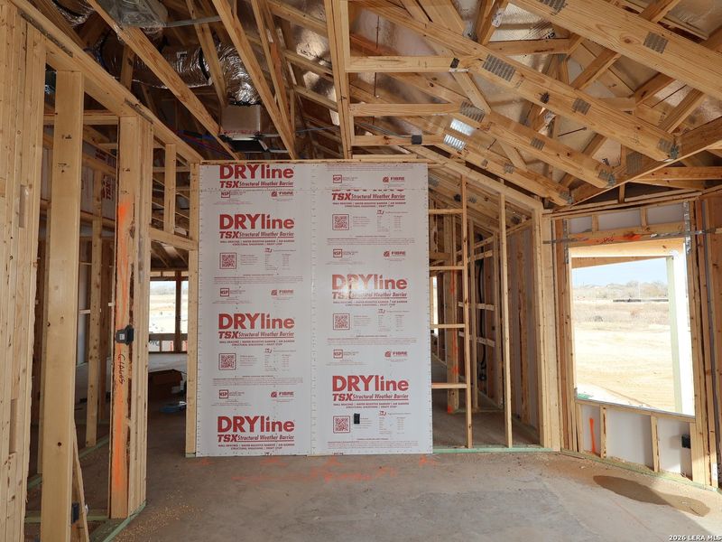 In-progress construction of a new home in Hickory Ridge, Elmendorf, TX (Image 22). In-progress construction of a new home in Hickory Ridge, Elmendorf, TX (Image 22).