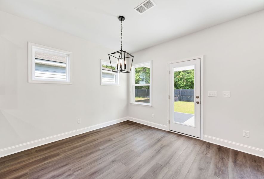 Spacious, unfurnished interior of a new home in Monroe Preserve, Chapin (Image 37). Spacious, unfurnished interior of a new home in Monroe Preserve, Chapin (Image 37).