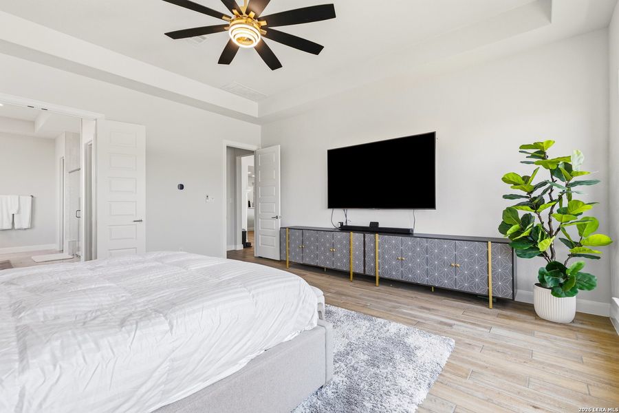 Furnished interior view inside a new home in Megan's Landing, Castroville (Image 40). Furnished interior view inside a new home in Megan's Landing, Castroville (Image 40).