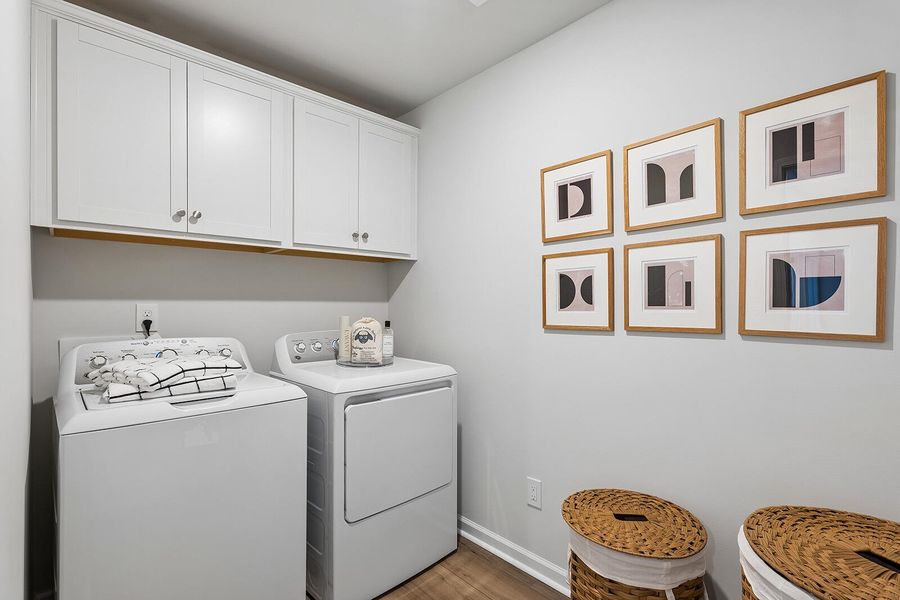 Furnished interior view inside a new home in Six Oaks, Summerville (Image 3).