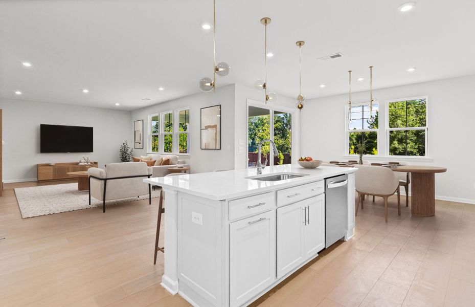 Representative furnished interior of a home built from the Yellowstone by Pulte Homes in Linden Grove, Powder Springs (Image 7).