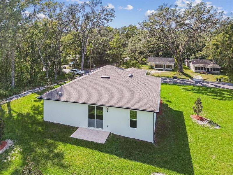 Exterior details and patio area of a home in , Brooksville (Image 28).