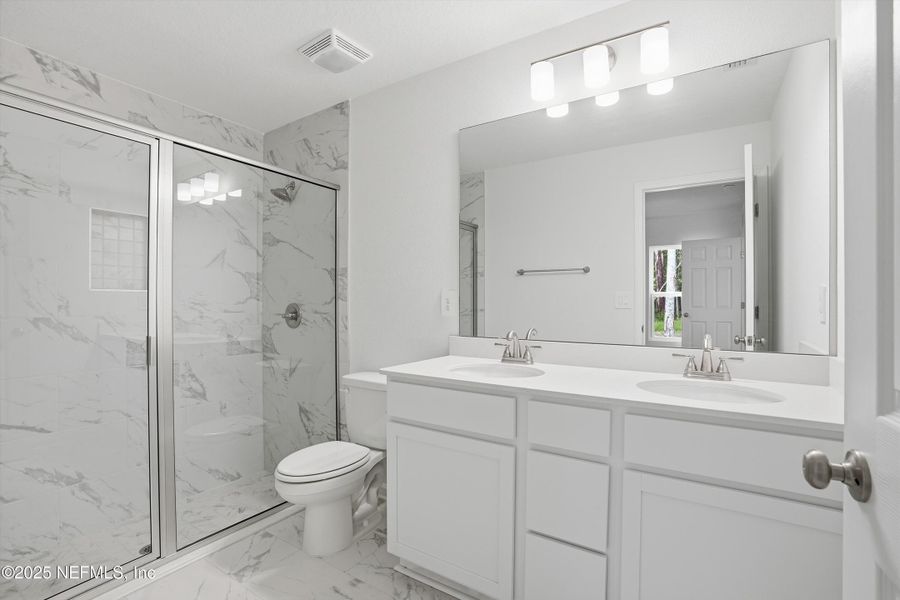 Furnished interior view inside a new home in , Jacksonville (Image 10). Furnished interior view inside a new home in , Jacksonville (Image 10).