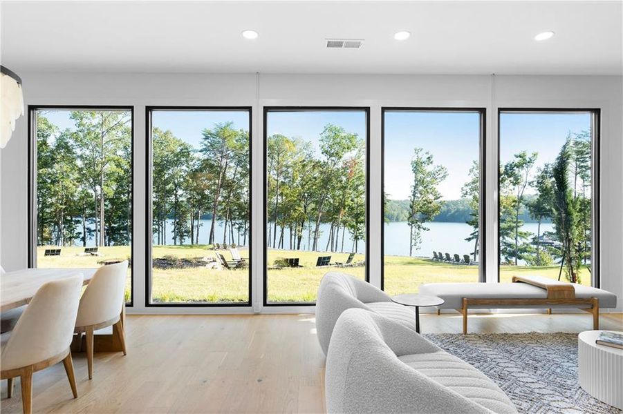 Furnished interior view inside a new home in , Waleska (Image 13).