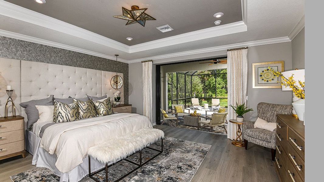 Furnished interior view inside a new home in Victoria Lakes, Odessa (Image 8).