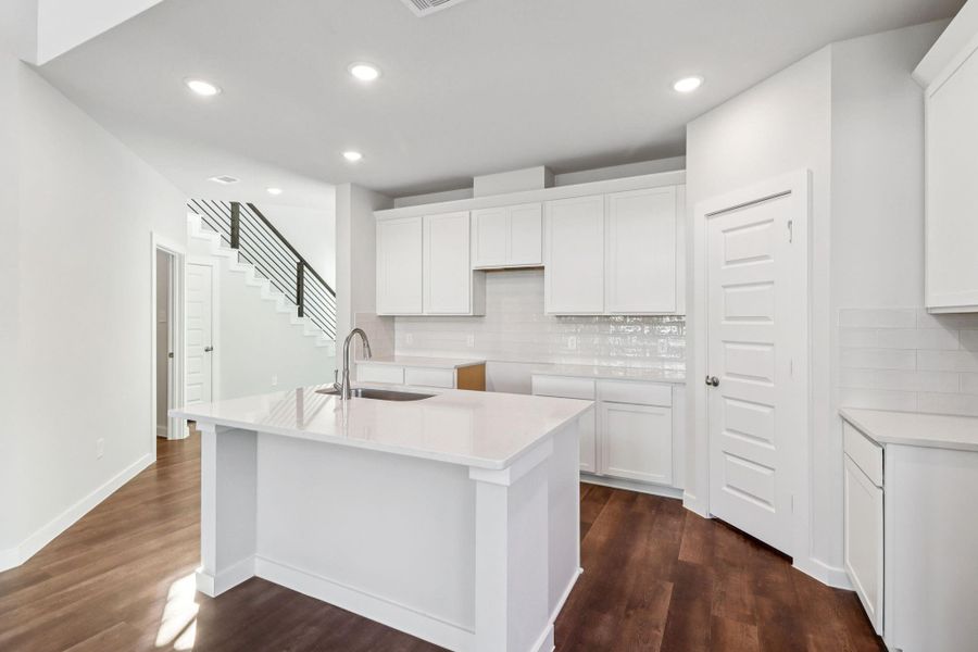 Furnished interior view inside a new home in Bluestem, Brookshire (Image 14).