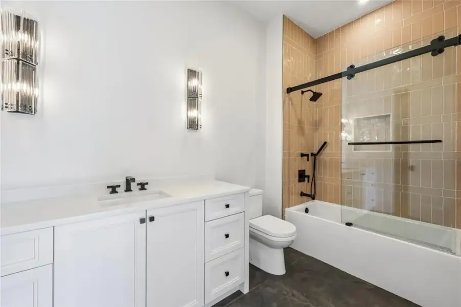 Furnished interior view inside a new home in , Alpharetta (Image 78).