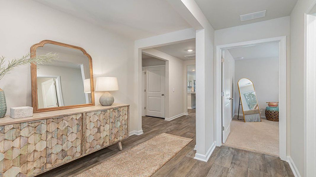 Furnished interior view inside a new home in Cottonwood Place, Tabor City (Image 10). Furnished interior view inside a new home in Cottonwood Place, Tabor City (Image 10).