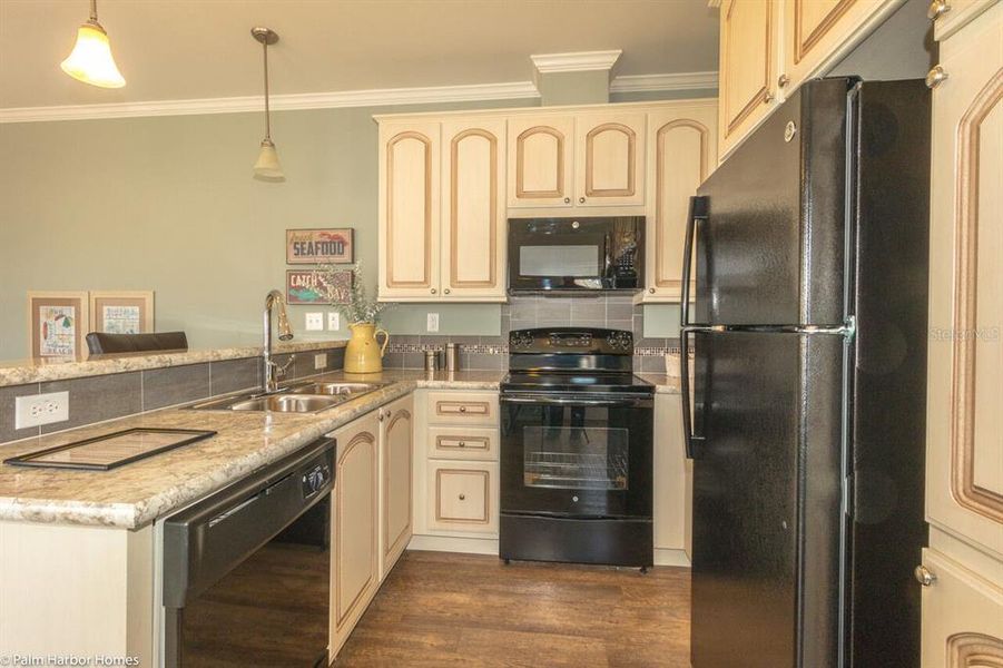 Furnished interior view inside a new home in , Astor (Image 10).